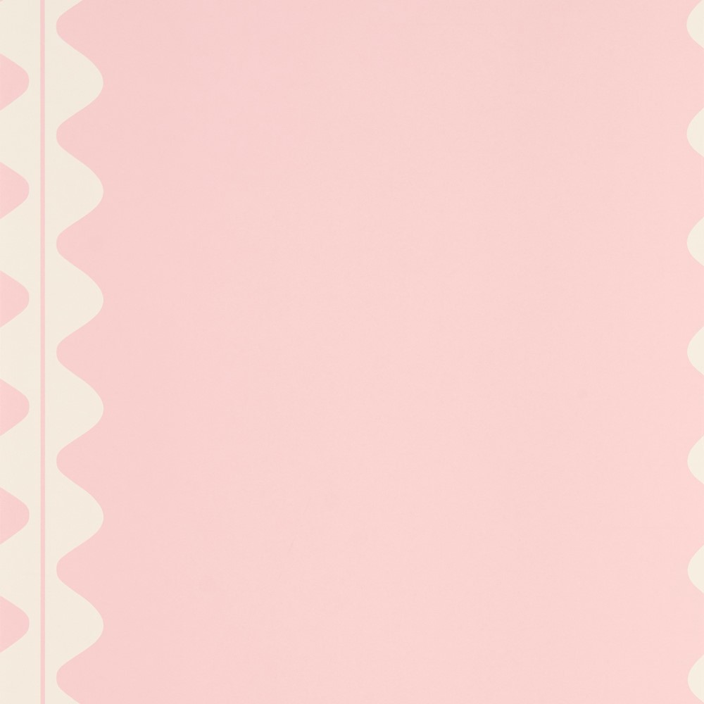 Ric Rac Wallpaper 113061 by Harlequin X Sophie Robinson in Rose Quartz Pink